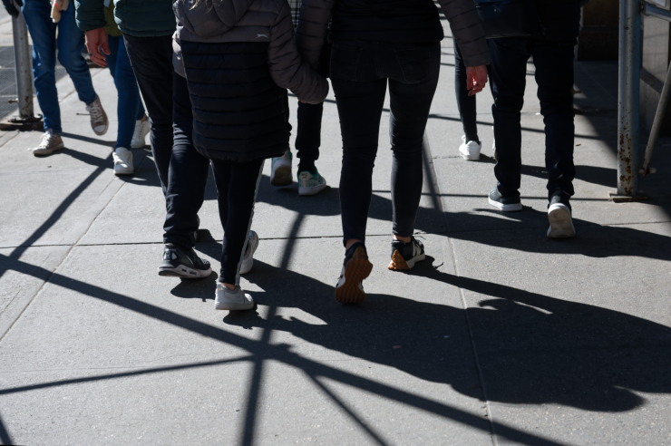 Monthly foot traffic increased dramatically from 2.7 million in January, 2022 to a post-pandemic high of 5.3 million in September. Photo: Carl Glassman/Tribeca Trib
